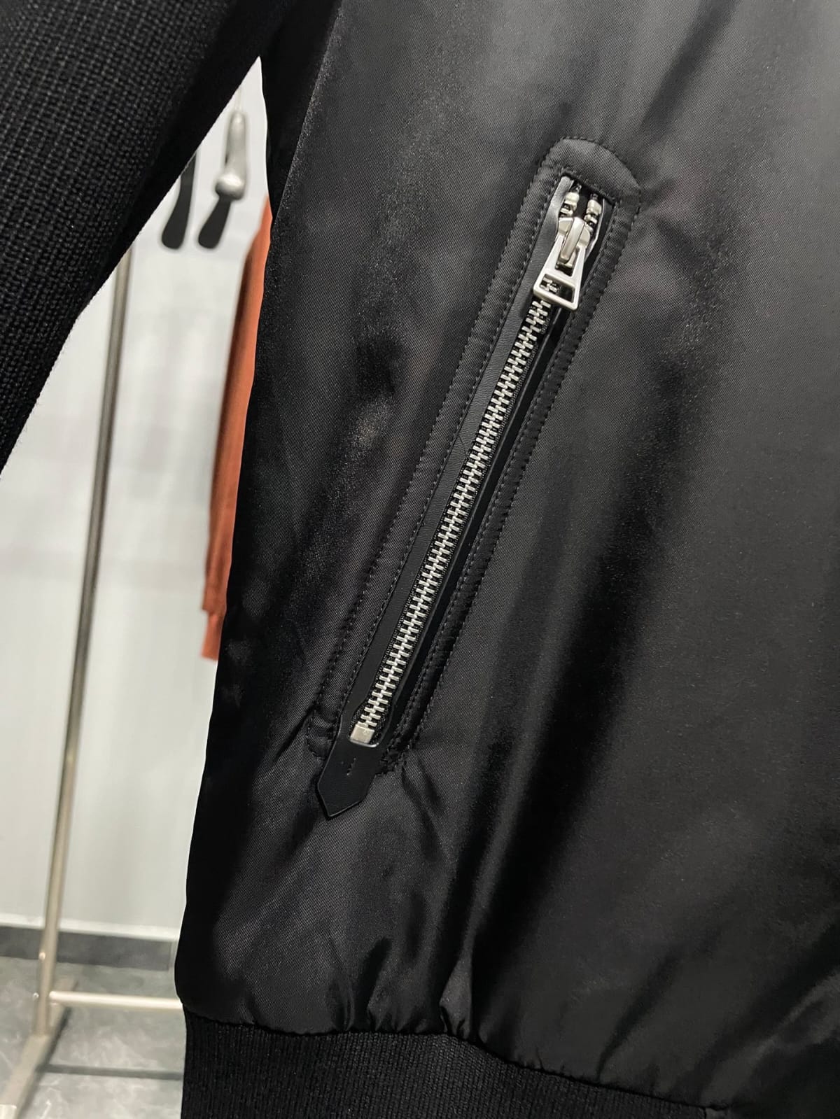 Tom Ford - Black Bomber Jacket
