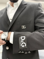 Dolce & Gabbana - Men's Black Double-Breasted Suit