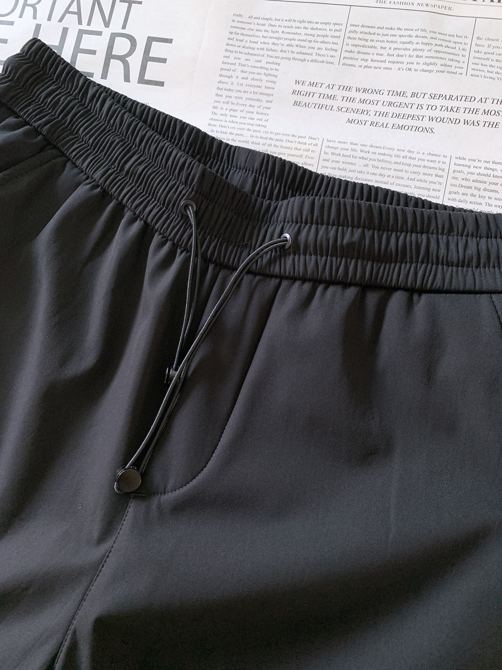 Prada - Drawstring Cargo Pants - Black