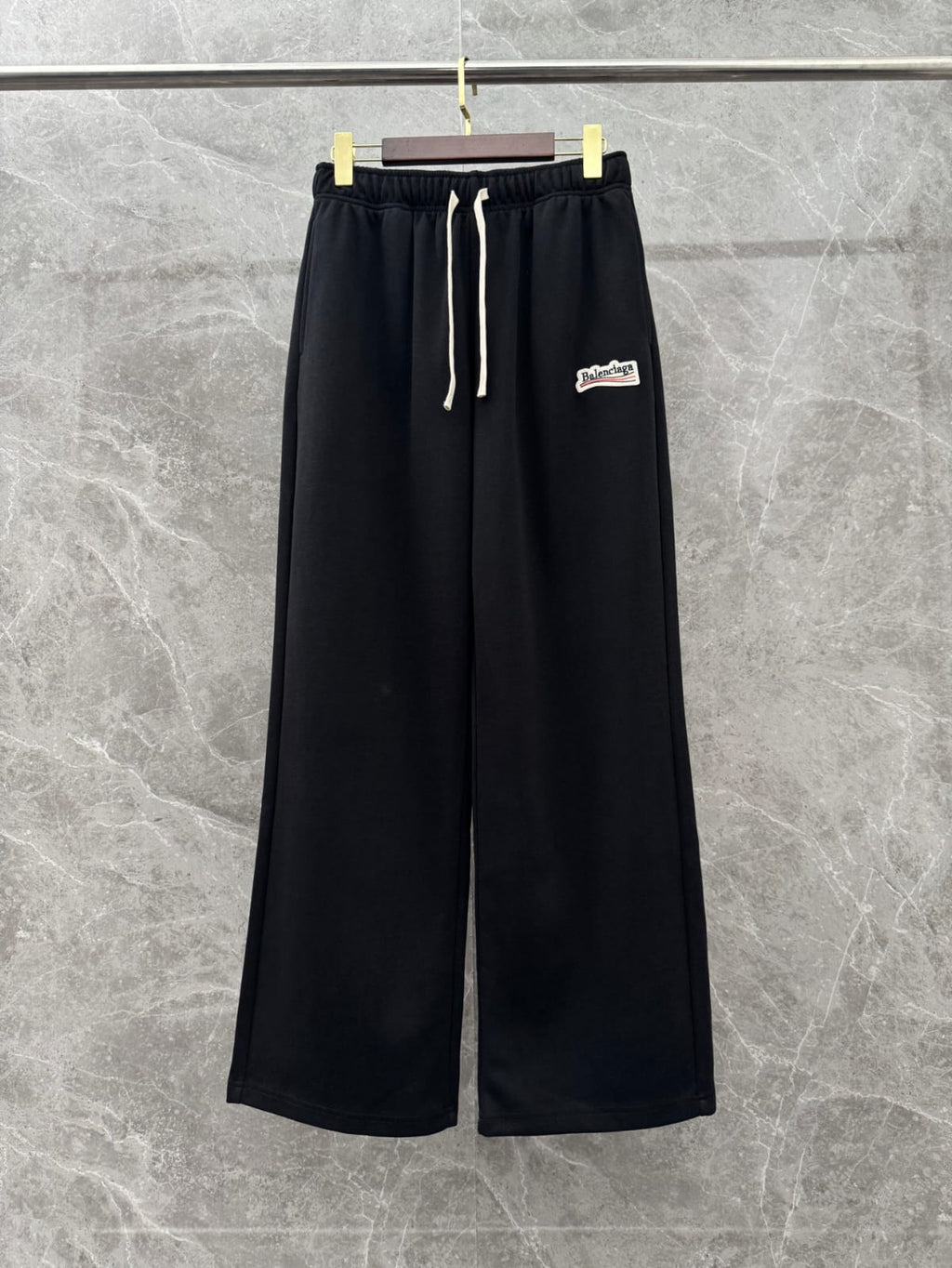 Balenciaga - Black Cotton Sweatpants