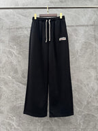 Balenciaga - Black Cotton Sweatpants