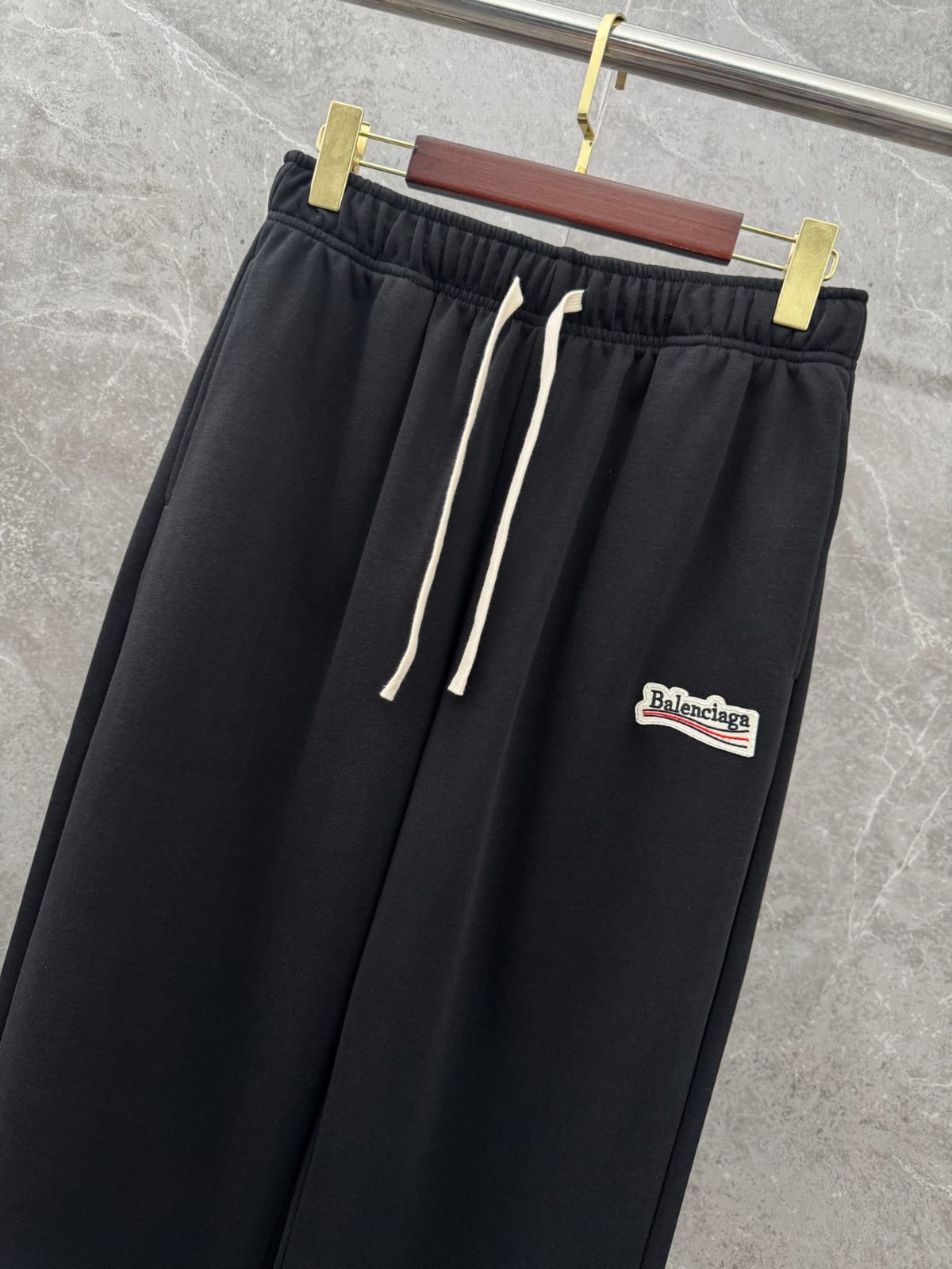 Balenciaga - Black Cotton Sweatpants