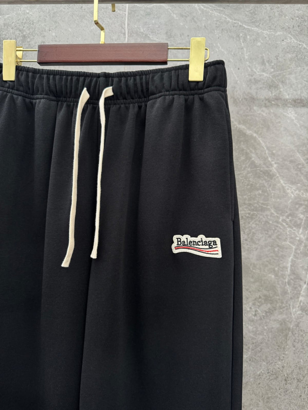 Balenciaga - Black Cotton Sweatpants