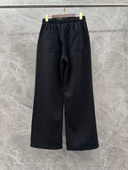 Balenciaga - Black Cotton Sweatpants