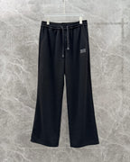Loro Piana - Wide-Leg Sweatpants - Black