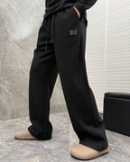 Loro Piana - Wide-Leg Sweatpants - Black