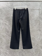 Loro Piana - Wide-Leg Sweatpants - Black