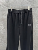 Loro Piana - Wide-Leg Sweatpants - Black
