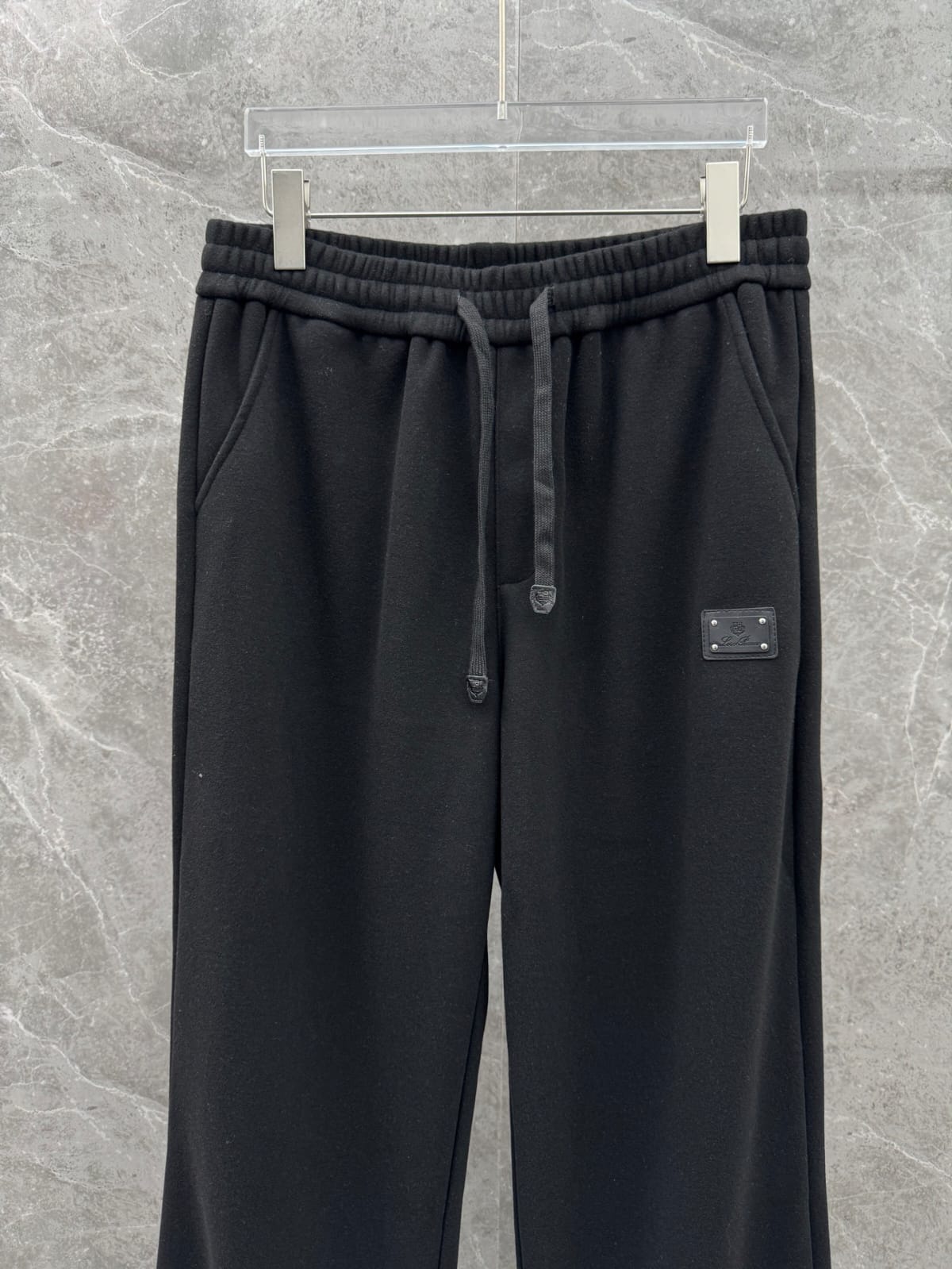 Loro Piana - Wide-Leg Sweatpants - Black