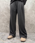 Loro Piana - Pleated Wide-Leg Trousers - Charcoal Grey