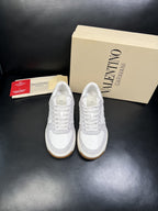 Valentino Garavani - MS-29 Low-Top Sneakers – White/Grey/Gum