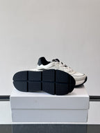 Dolce & Gabbana - Daymaster Calfskin Sneakers – White & Black