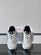 Dolce & Gabbana - Daymaster Calfskin Sneakers – White & Black