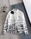 Prada - Gradient Tie-Dye Cotton Shirt