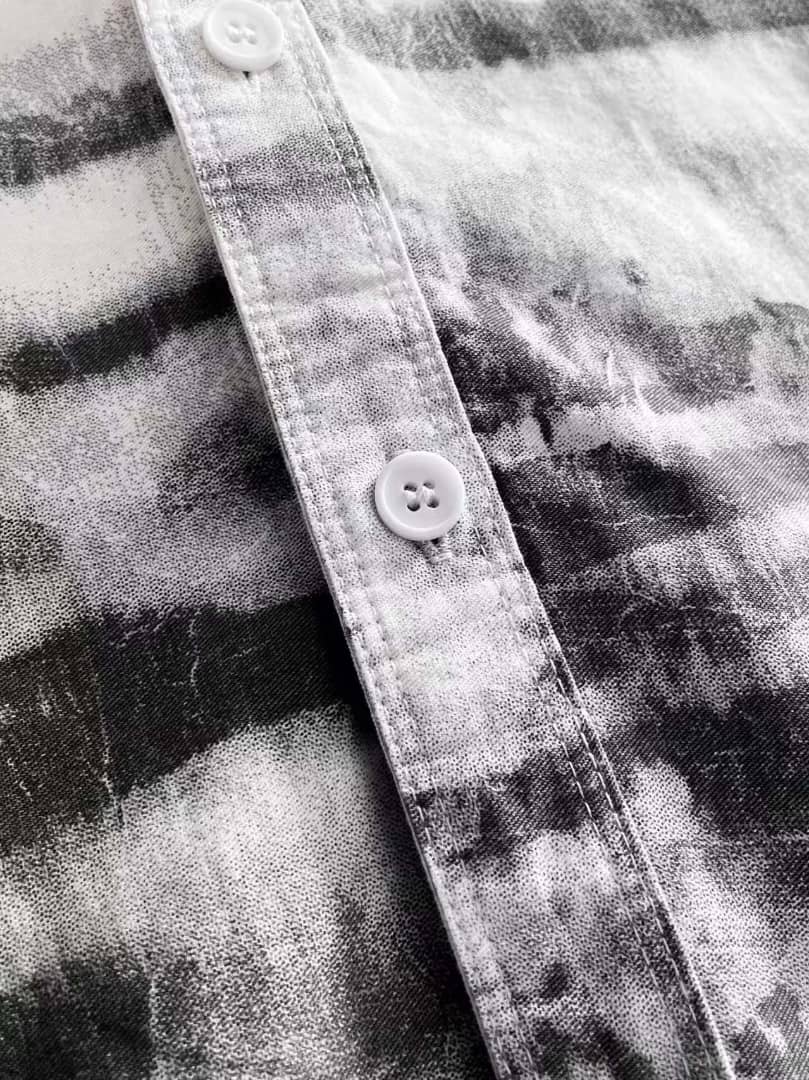 Prada - Gradient Tie-Dye Cotton Shirt