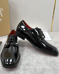 Christian Louboutin - Greggo Patent Leather Oxford Dress Shoes