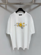 Givenchy - Men's White Classical Myth Back-Graphic T-Shirt