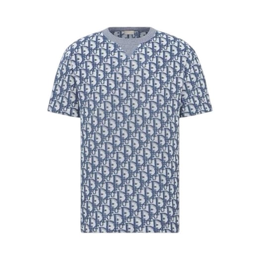 Dior - Oblique Jacquard Short-Sleeve T-Shirt
