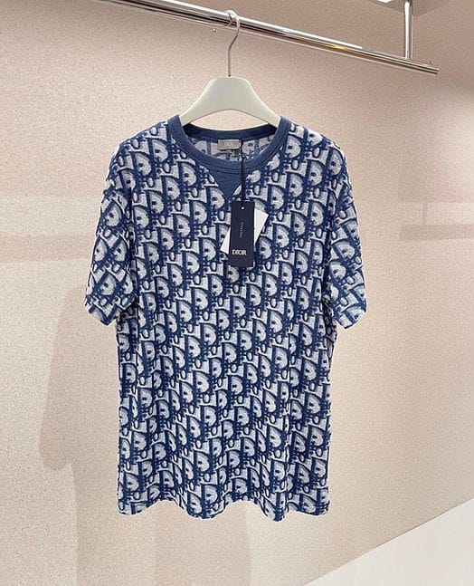 Dior - Oblique Jacquard Short-Sleeve T-Shirt
