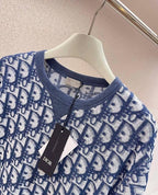 Dior - Oblique Jacquard Short-Sleeve T-Shirt