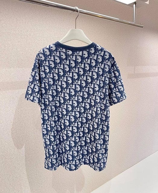 Dior - Oblique Jacquard Short-Sleeve T-Shirt