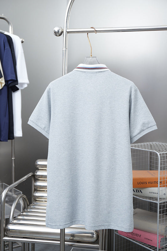 Gucci - Kingsnake Light Grey Polo T-Shirt