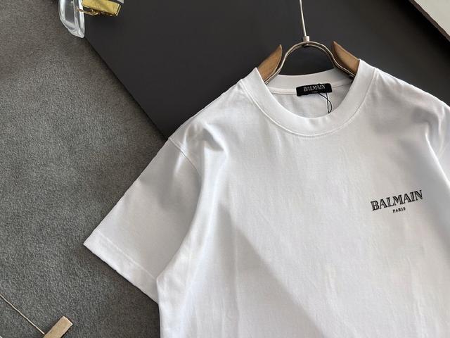 Balmain - Basic T-Shirt - White