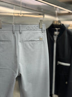 Gucci - Men's Light Gray Tailored Trousers