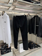 Zegna - Men’s City Five-Pocket Technical Cotton Trousers in Midnight Black