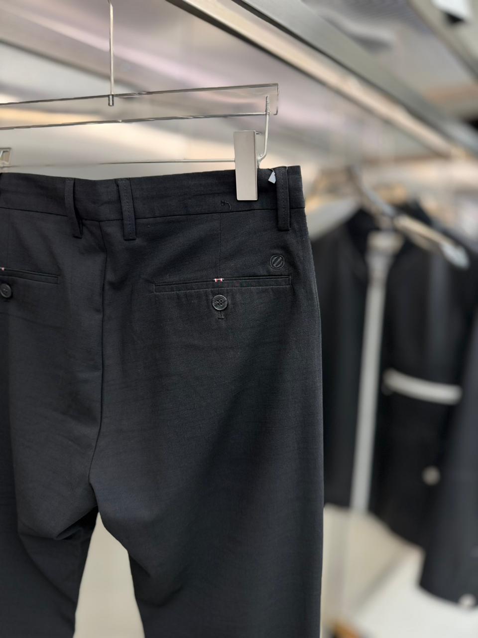 Zegna - Men’s City Five-Pocket Technical Cotton Trousers in Midnight Black