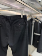 Zegna - Men’s City Five-Pocket Technical Cotton Trousers in Midnight Black