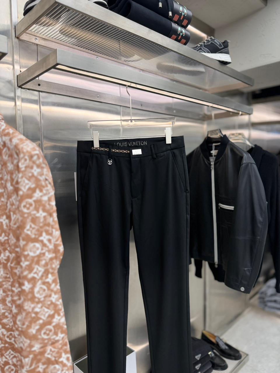 Louis Vuitton - Men’s Pont Neuf Technical Chinos with Monogram Waistband Detail