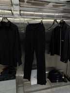 Antioch - Men’s Relaxed Fit Drawstring Trousers in Onyx Black