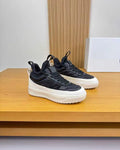 Moncler - Men's Peak Textured Leather Chunky Sneakers