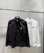 AMI Paris - Ami de Cœur Black Long Sleeve Shirt