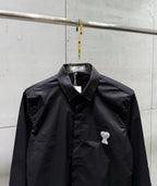 AMI Paris - Ami de Cœur Black Long Sleeve Shirt