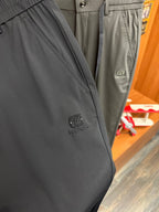 Tom Ford - Black Technical Hybrid Drawstring Track Pants