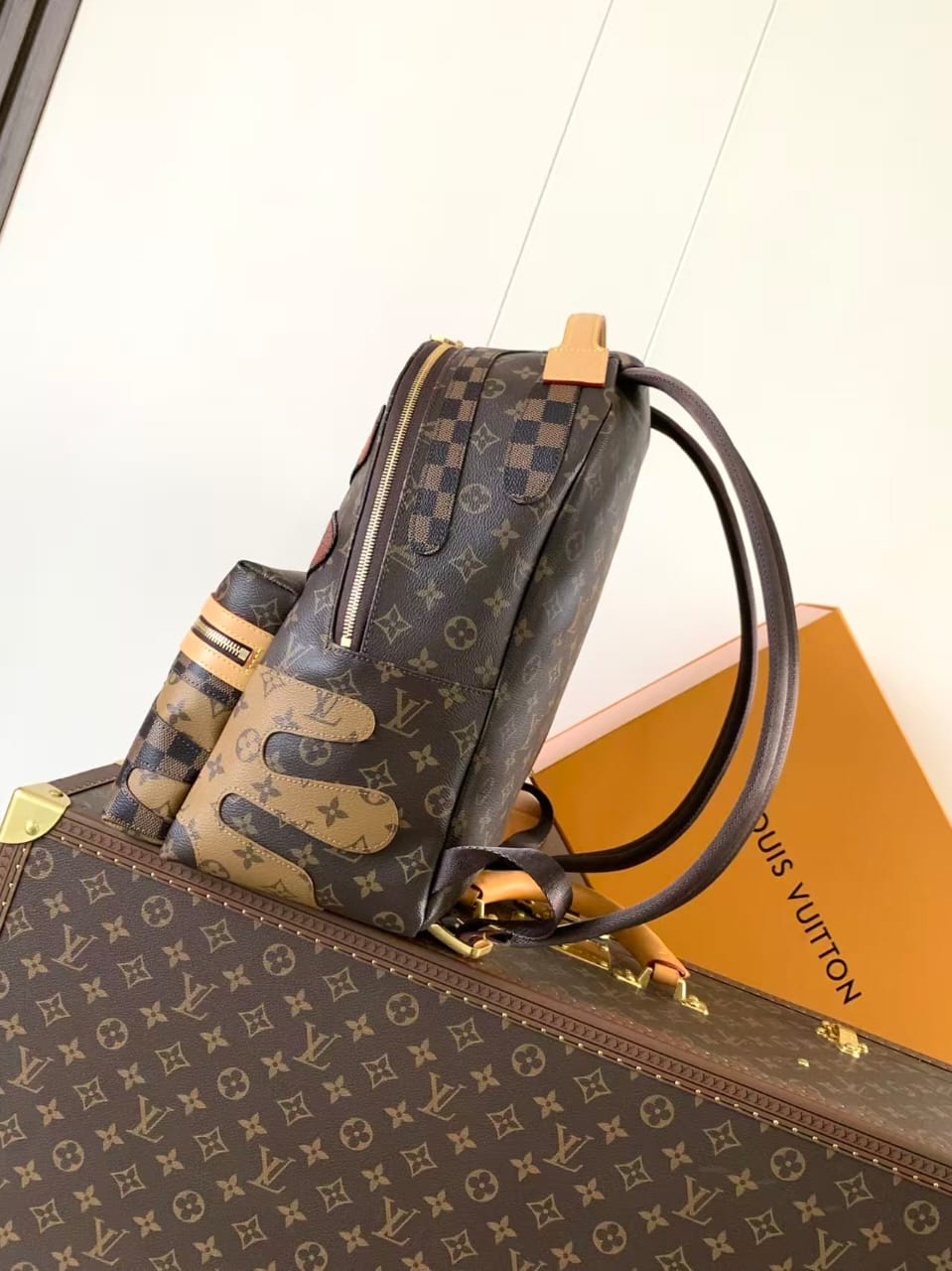 Louis Vuitton - Ultra Rare Damier Backpack Bag