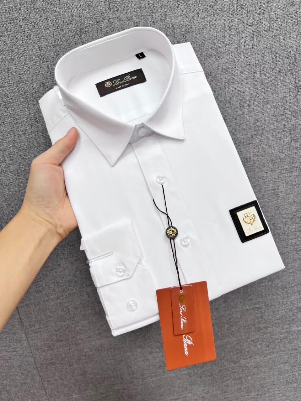 Loro Piana - Premium Cotton White Shirt
