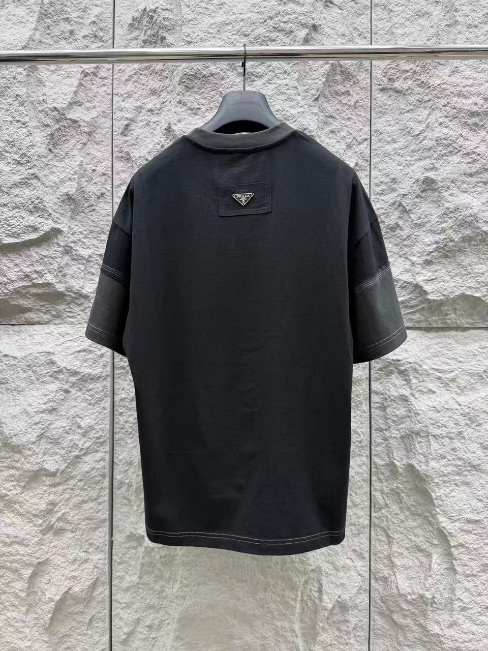 PRADA - Reconstruction Deconstructed Patchwork T-Shirt