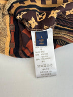 LOUIS VUITTON - Monogram Damier 3D Textured Knit Polo