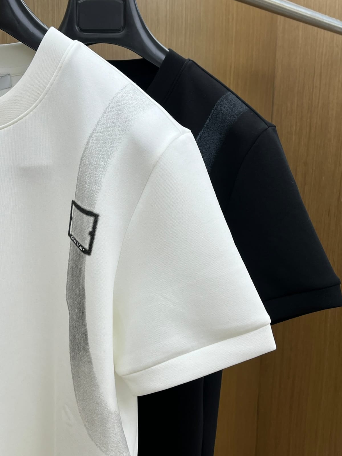 GIVENCHY - Trompe-L'œil Harness Graphic T-Shirt in Optic White