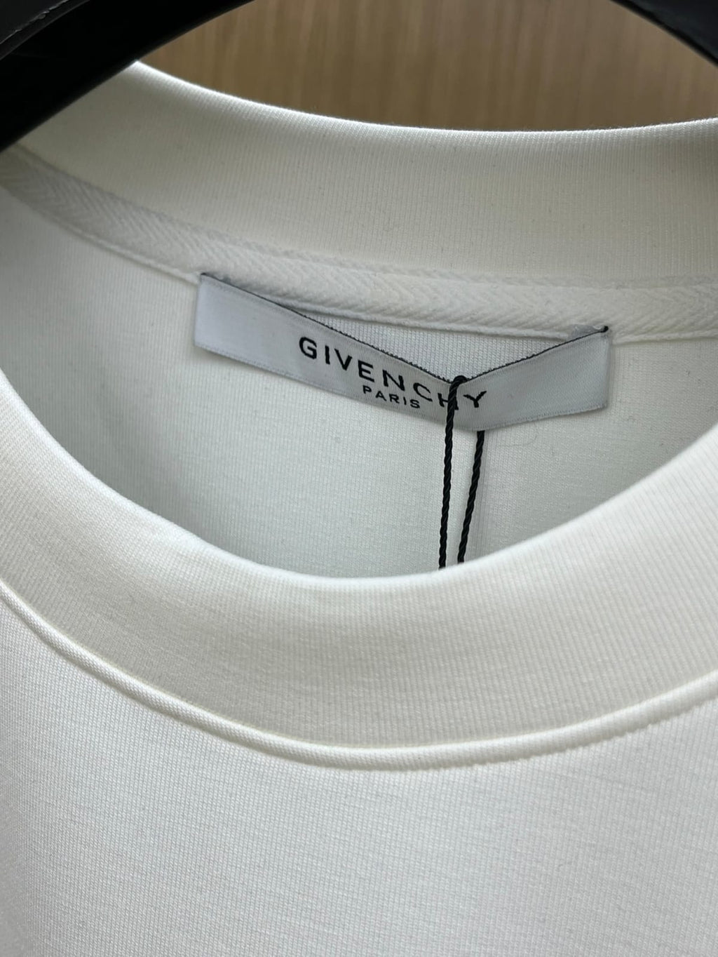 GIVENCHY - Trompe-L'œil Harness Graphic T-Shirt in Optic White