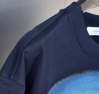 Givenchy - Blurred Graphic T-Shirt in Navy Blue