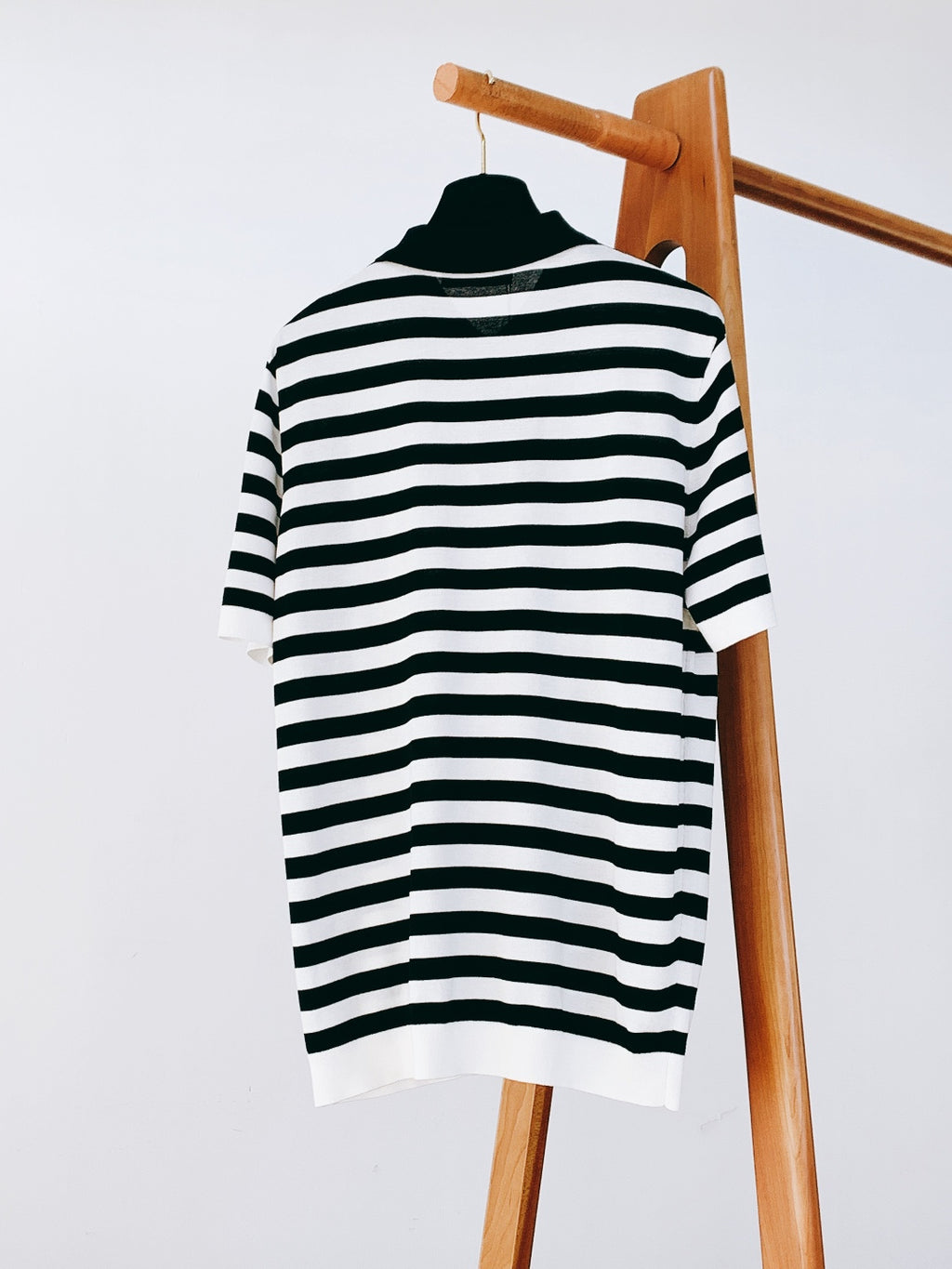 Loro Piana - Striped Silk & Cotton Knit Polo Shirt