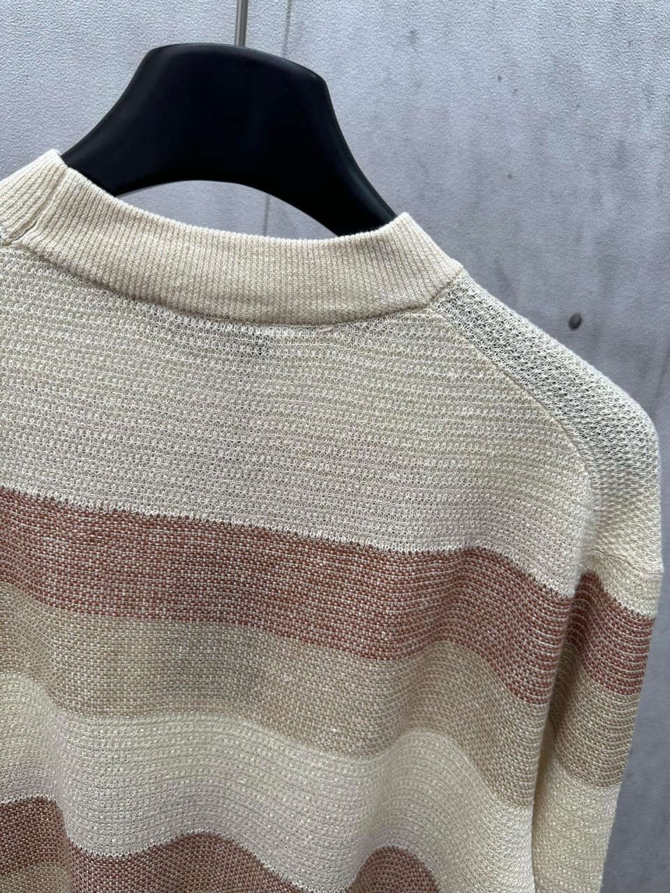 Loro Piana - Striped Open-Knit Silk & Cashmere T-Shirt