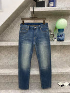 Hermès - Classic Slim-Straight Denim Jeans in Vintage Wash