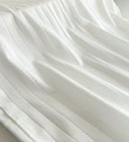 Brunello Cucinelli - Ribbed Cotton-Silk Henley in Optical White