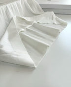 Brunello Cucinelli - Ribbed Cotton-Silk Henley in Optical White