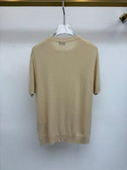 ZEGNA - Ultra-Fine Cotton-Cashmere Short-Sleeved Knit in Camel